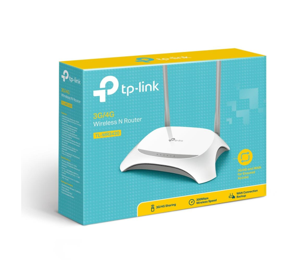 TP-Link TL-MR3420 (300Mb/s b/g/n) USB 3G/4G - 64790 - zdjęcie 5